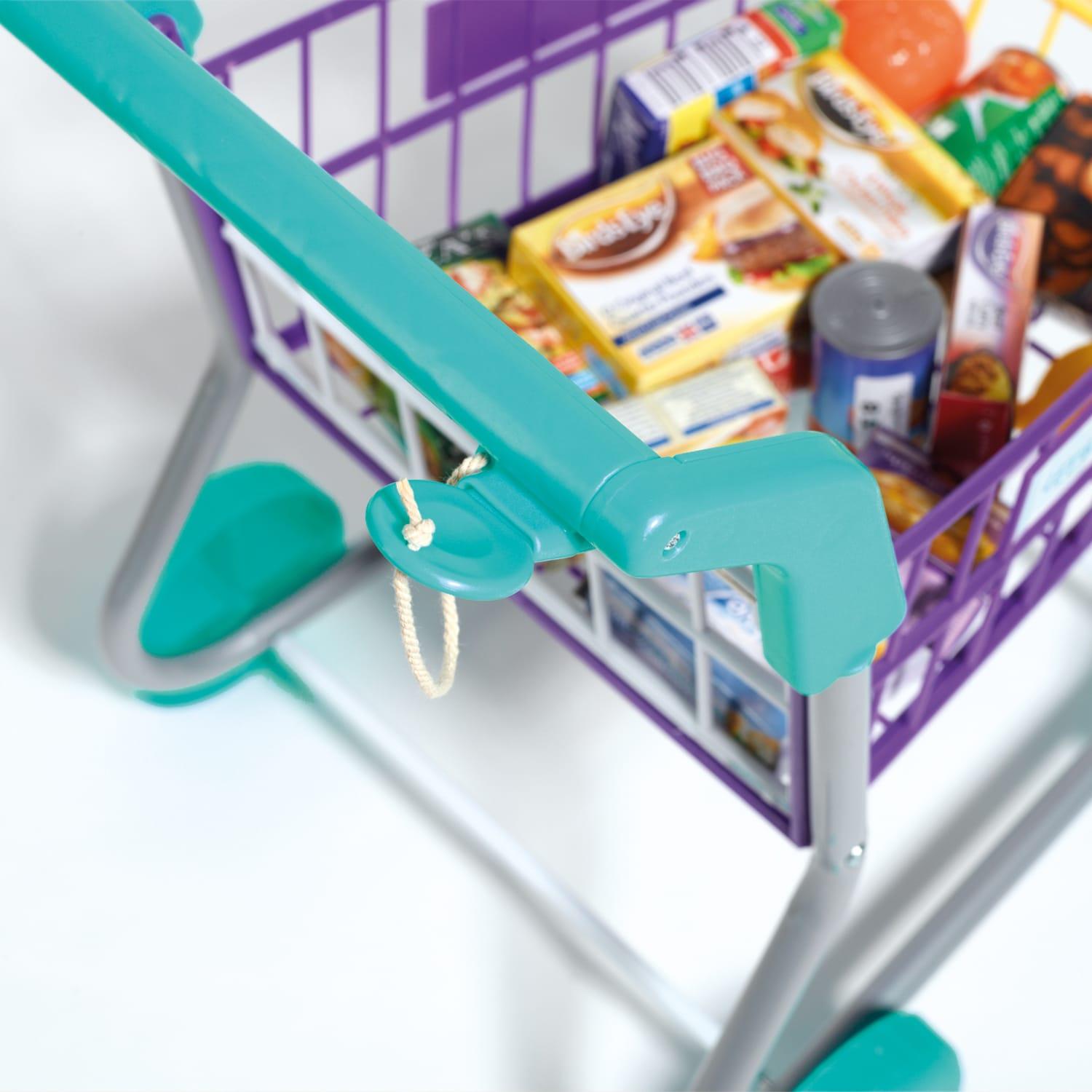 plastic shopping trolley toy