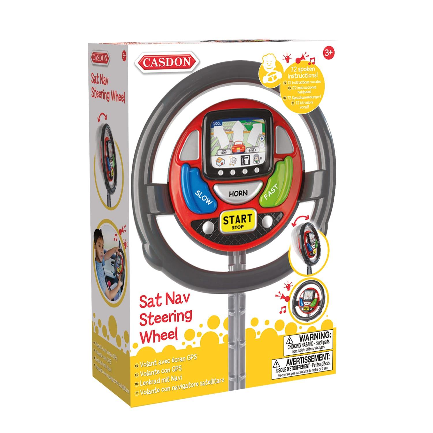 sat nav steering wheel