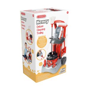 casdon deluxe henry cleaning trolley set
