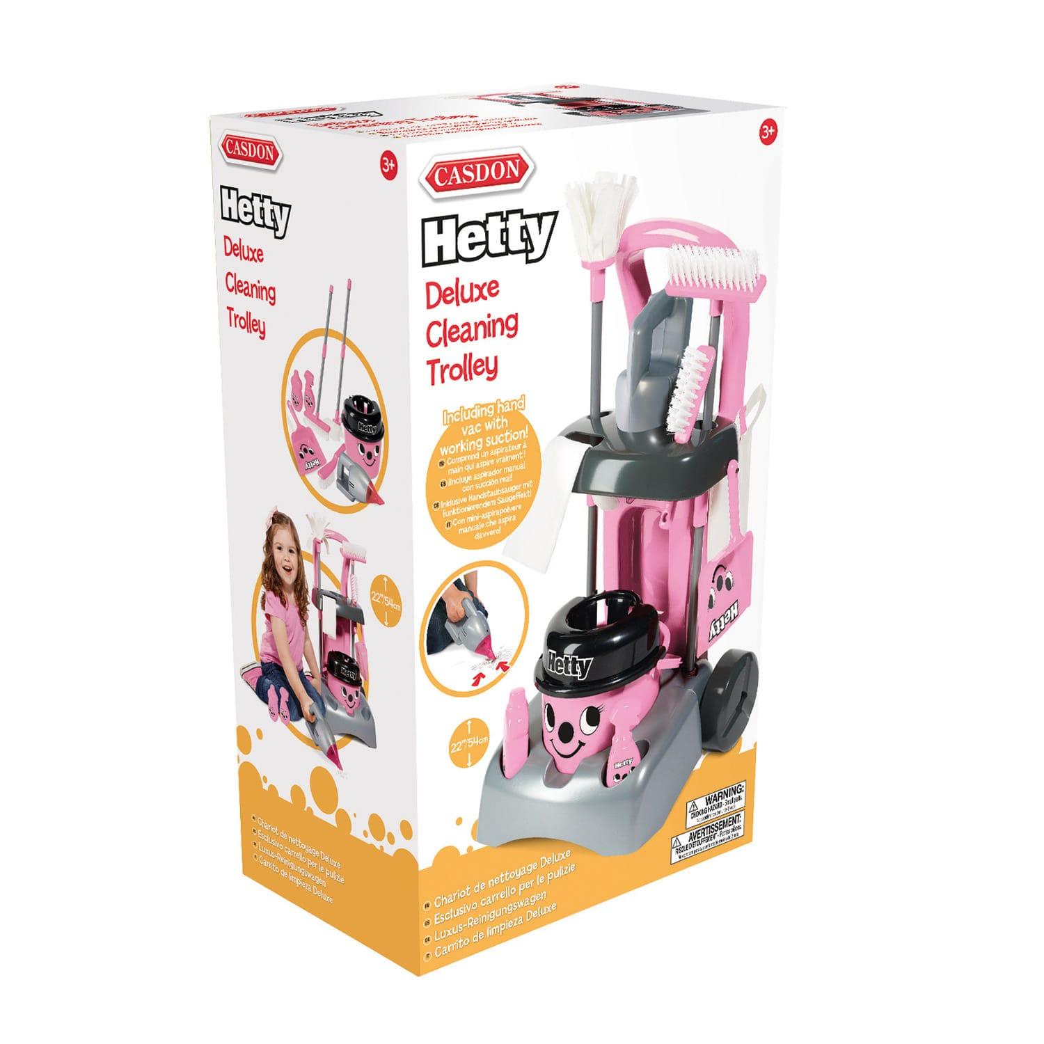 casdon deluxe henry cleaning trolley set