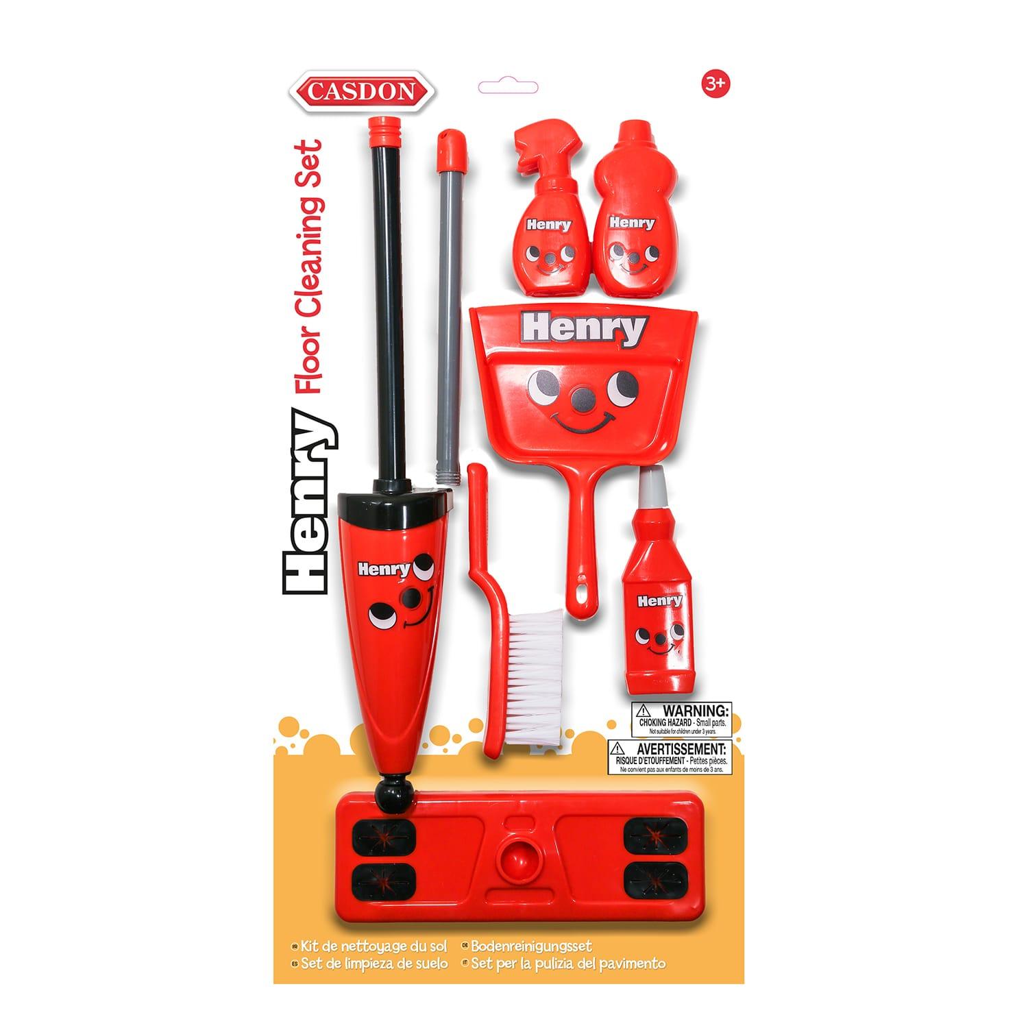 children's henry cleaning set