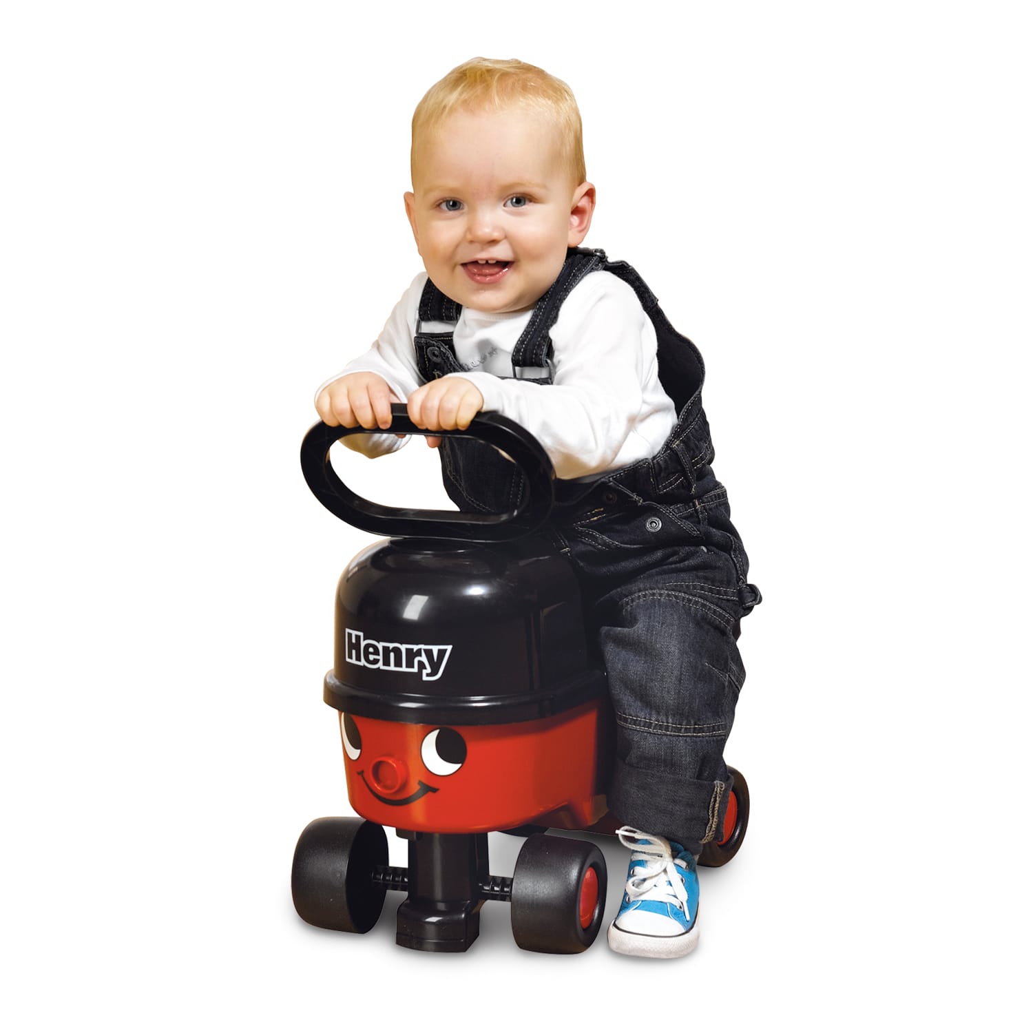 MONTHS CAS640 HETTY THE HOOVER SIT AND RIDE CHILDS KIDS TOY BABY WALKER AGE 12 