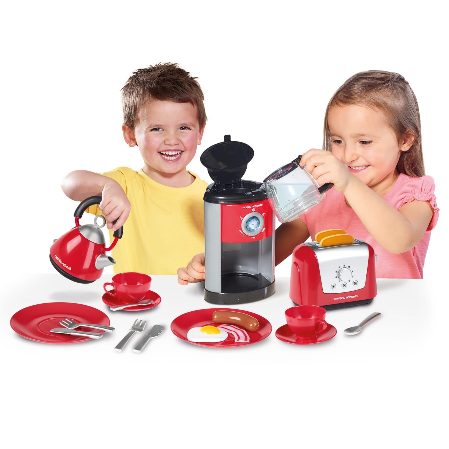 Toy Morphy Richards Kettle Small Child Size For Kitchen Role Play Fun BRAND NEW 