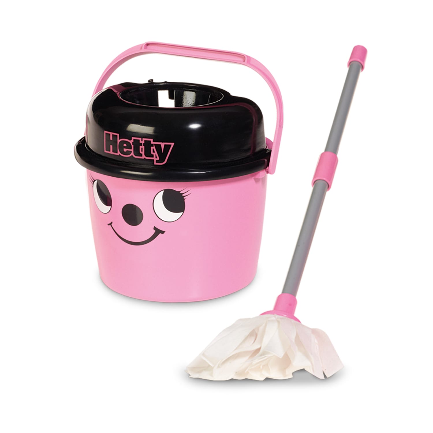 Casdon HETTY MOP & BUCKET Pretend Household Cleaning Play Pre-School Toy BNIP 