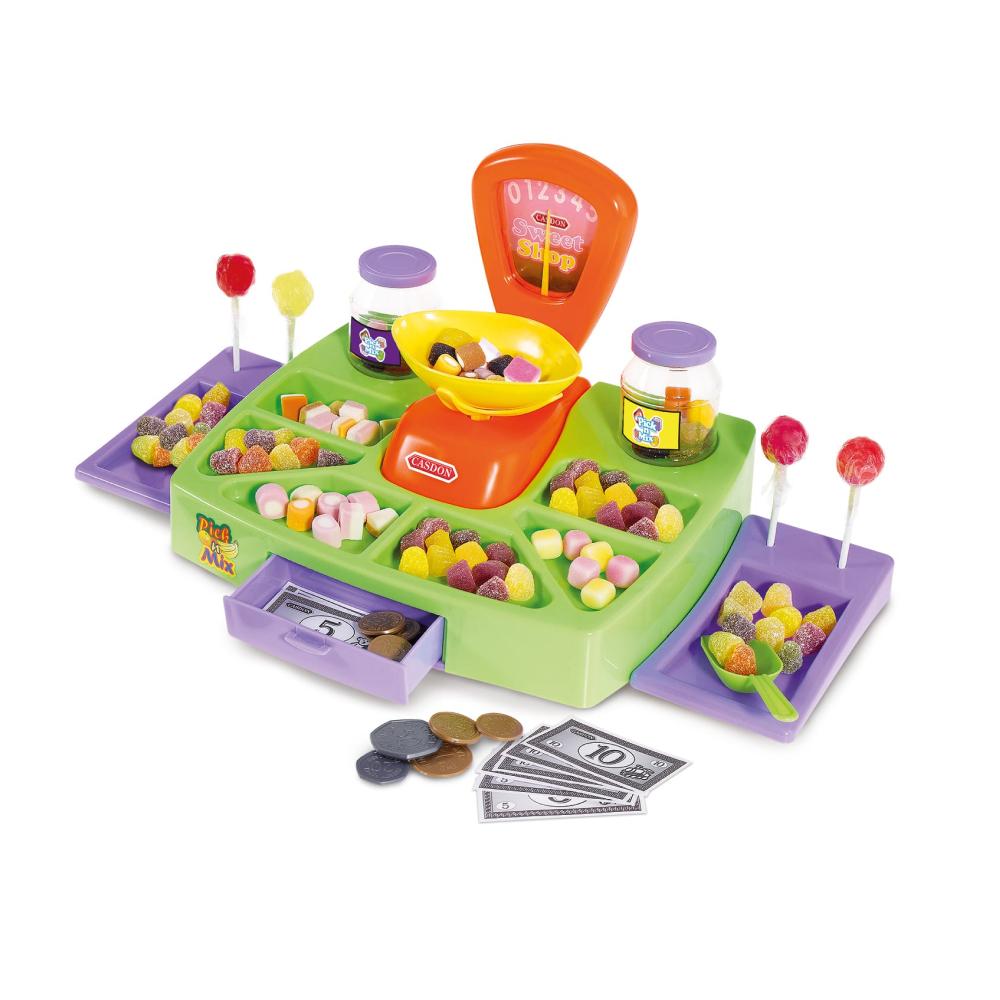 Casdon LITTLE SHOPPER FRUIT & VEGETABLE BASKET Play Food Toddler Kids Toy 3 yrs+ 