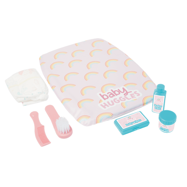baby huggles changing mat set