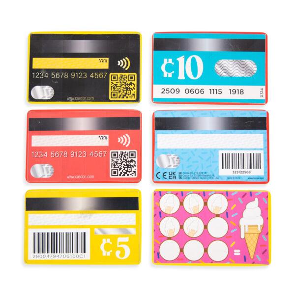 casdon pretend play card set
