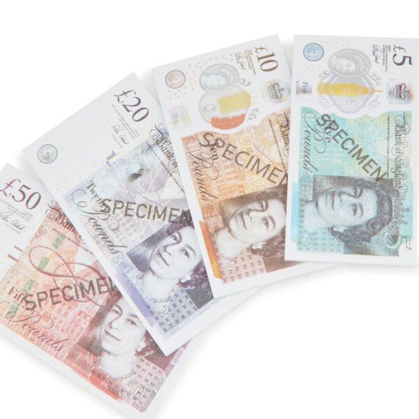casdon play money & pretend play card set