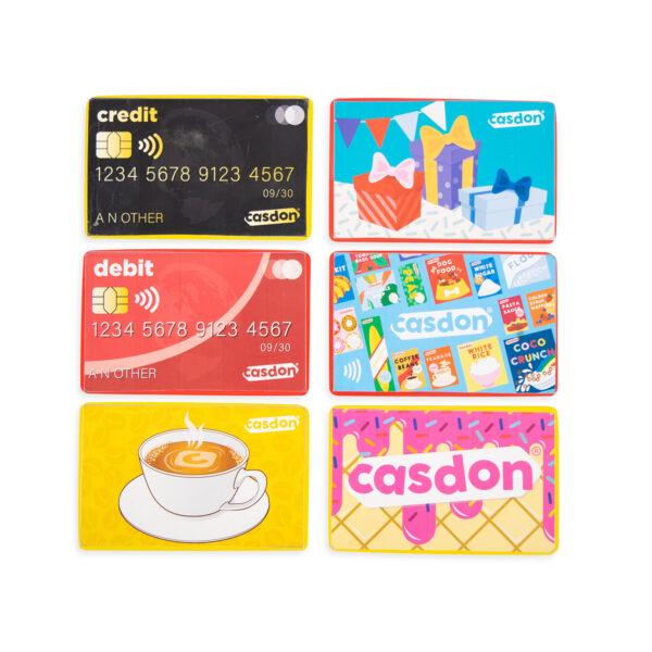 casdon play money & pretend play card set