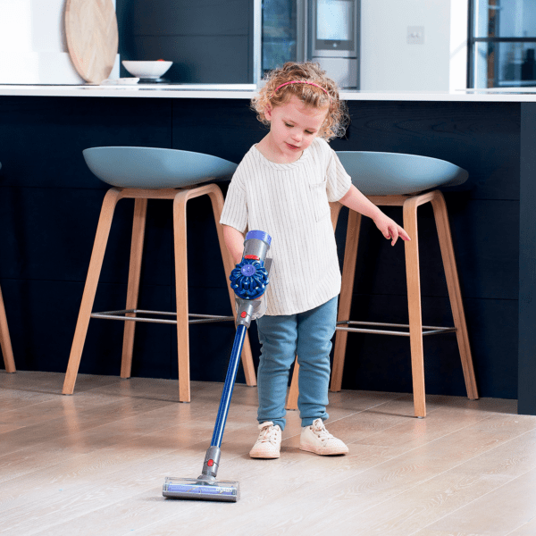 dyson cordless vacuum - blue