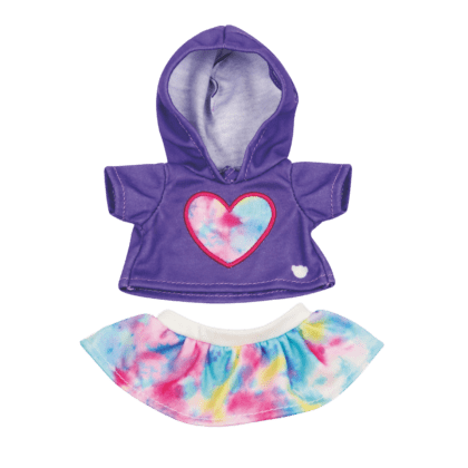 build-a-bear workshop clothing pack (purple heart)