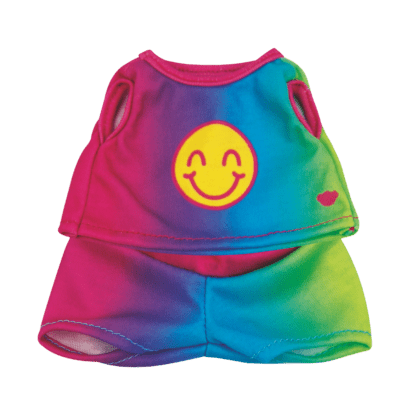 build-a-bear workshop clothing pack (rainbow smiley)