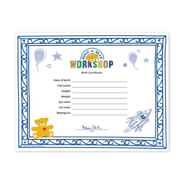 Build-a-Bear Workshop furtastic bear and outfit pack (rocket)