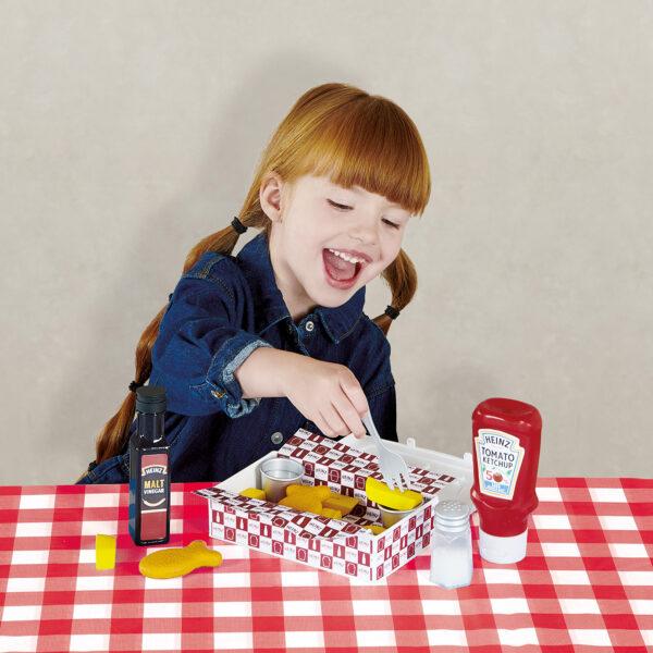 heinz fish & chips takeaway set