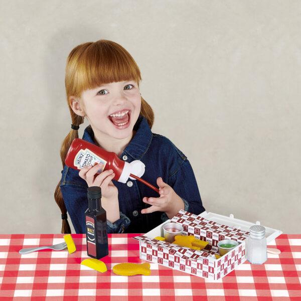 heinz fish & chips takeaway set