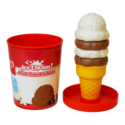 walls ice cream tub toy – vanilla & chocolate