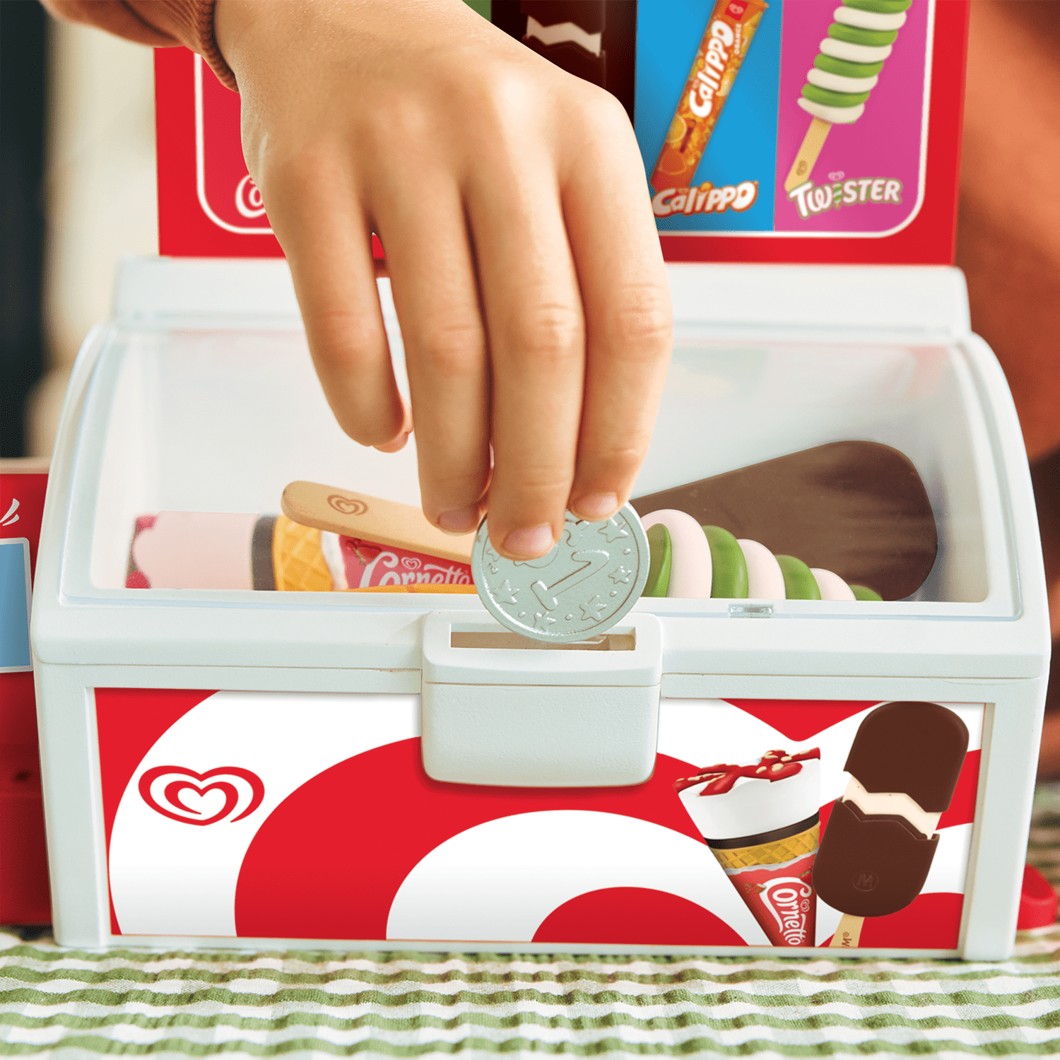 walls ice cream freezer playset