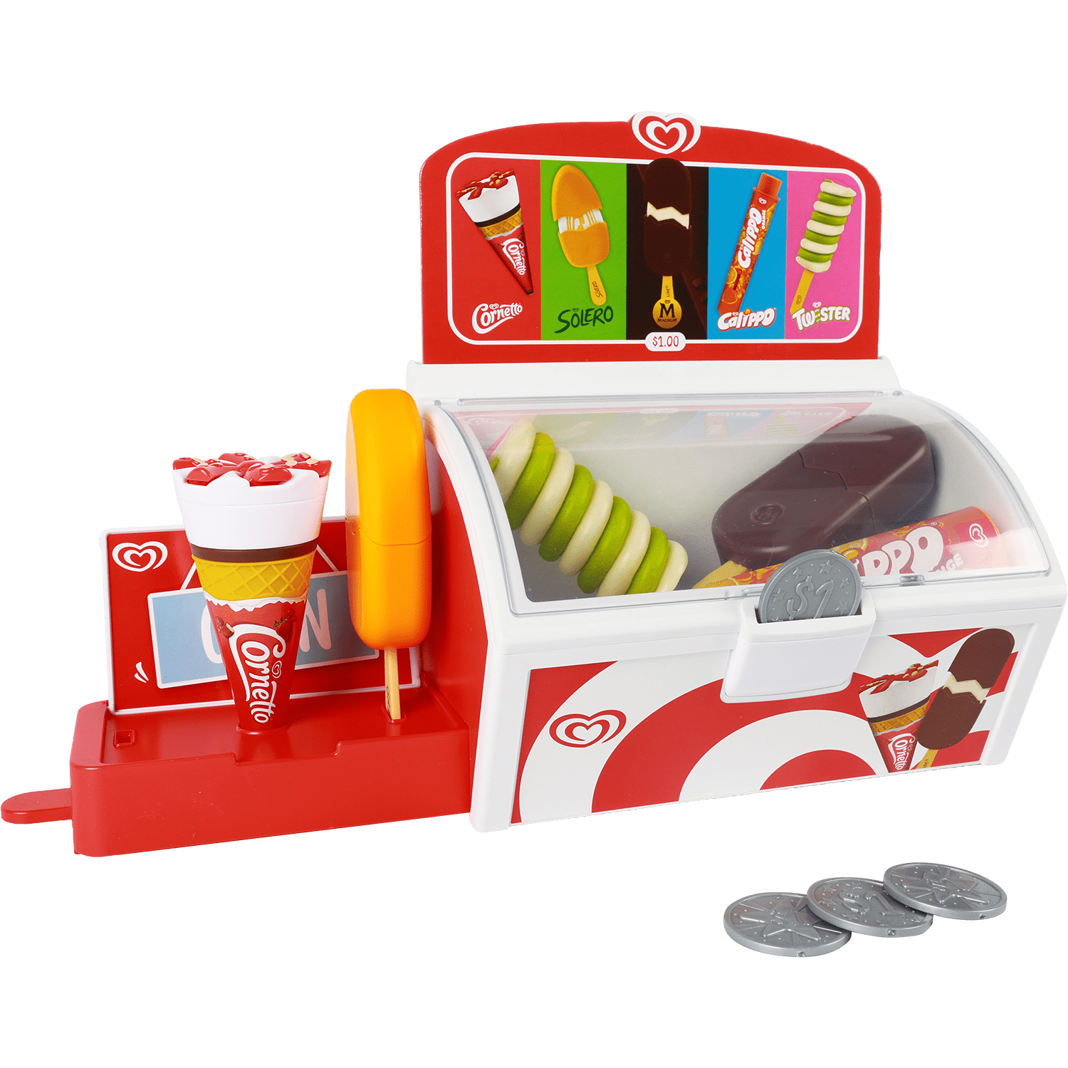 walls ice cream freezer playset