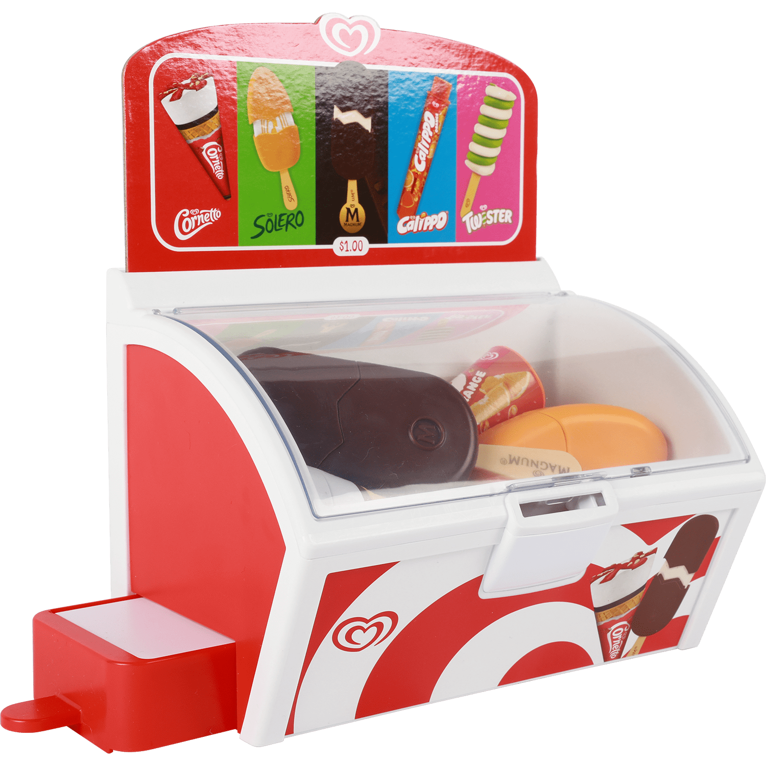 walls ice cream freezer playset