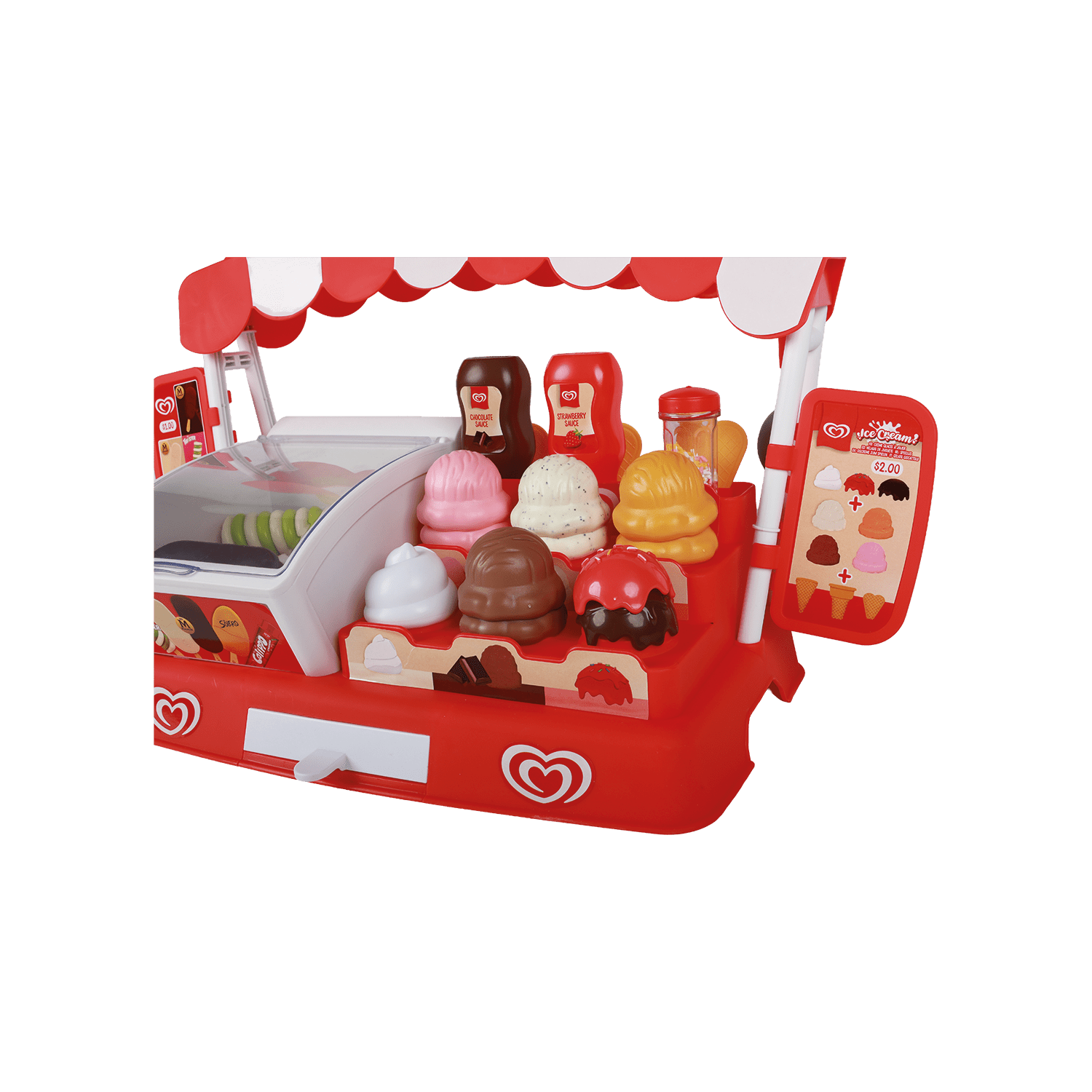 walls ice cream parlour playset