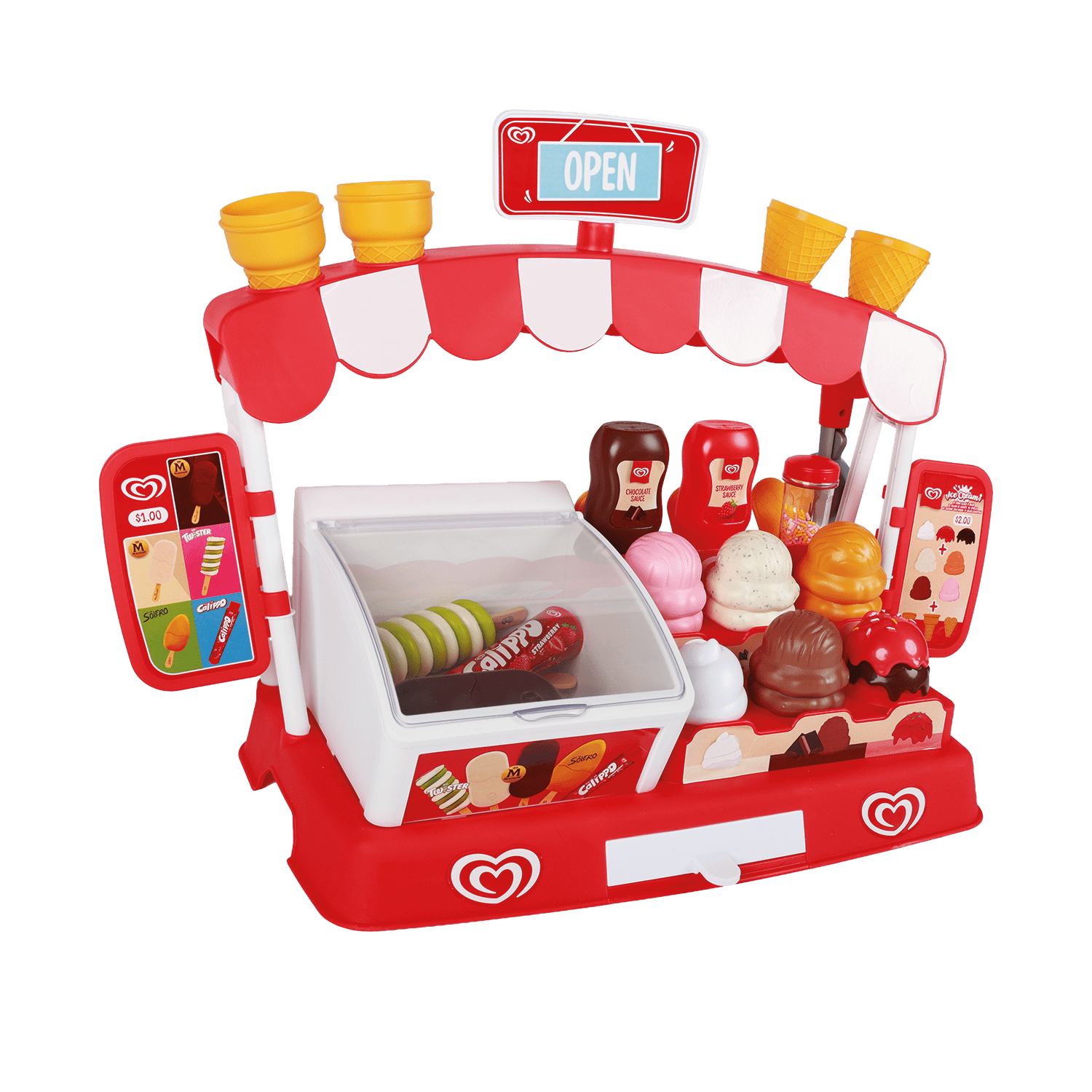 walls ice cream parlour playset