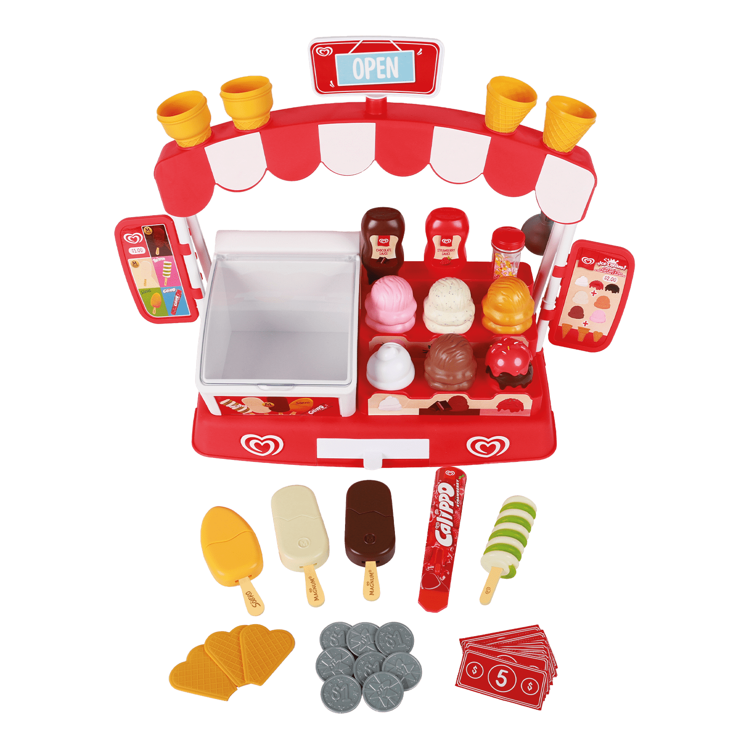 walls ice cream parlour playset