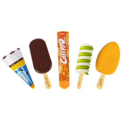 walls 5 pack ice cream toy set