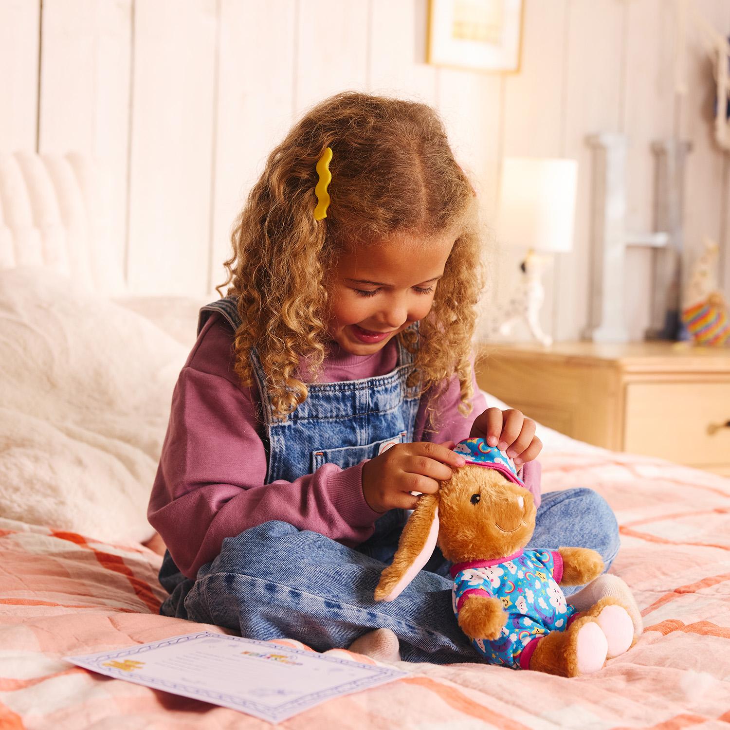 Build-a-Bear Workshop furtastic bear and outfit pack (bunny)
